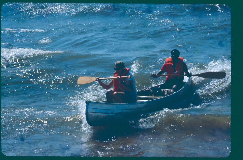 Canoeing on the Lake 1968